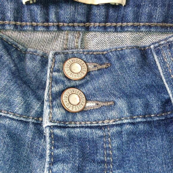 Levis 526 Jeans Womens 8 Medium Blue Slender Boot Bootcut Stretch Denim Classic - Picture 9 of 16